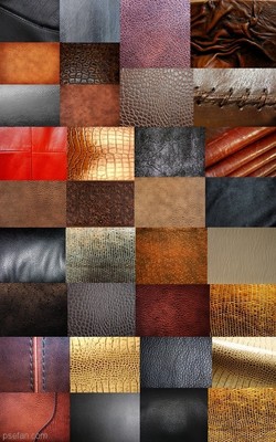 皮革纹理之美 34张高清图片领略皮制品的独特质感